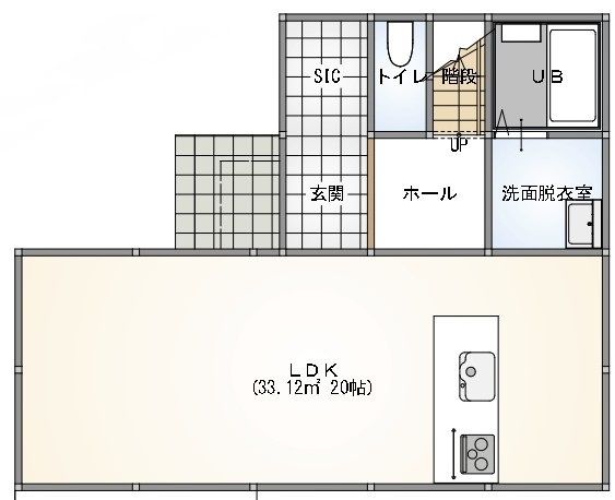 1階・参考プラン図