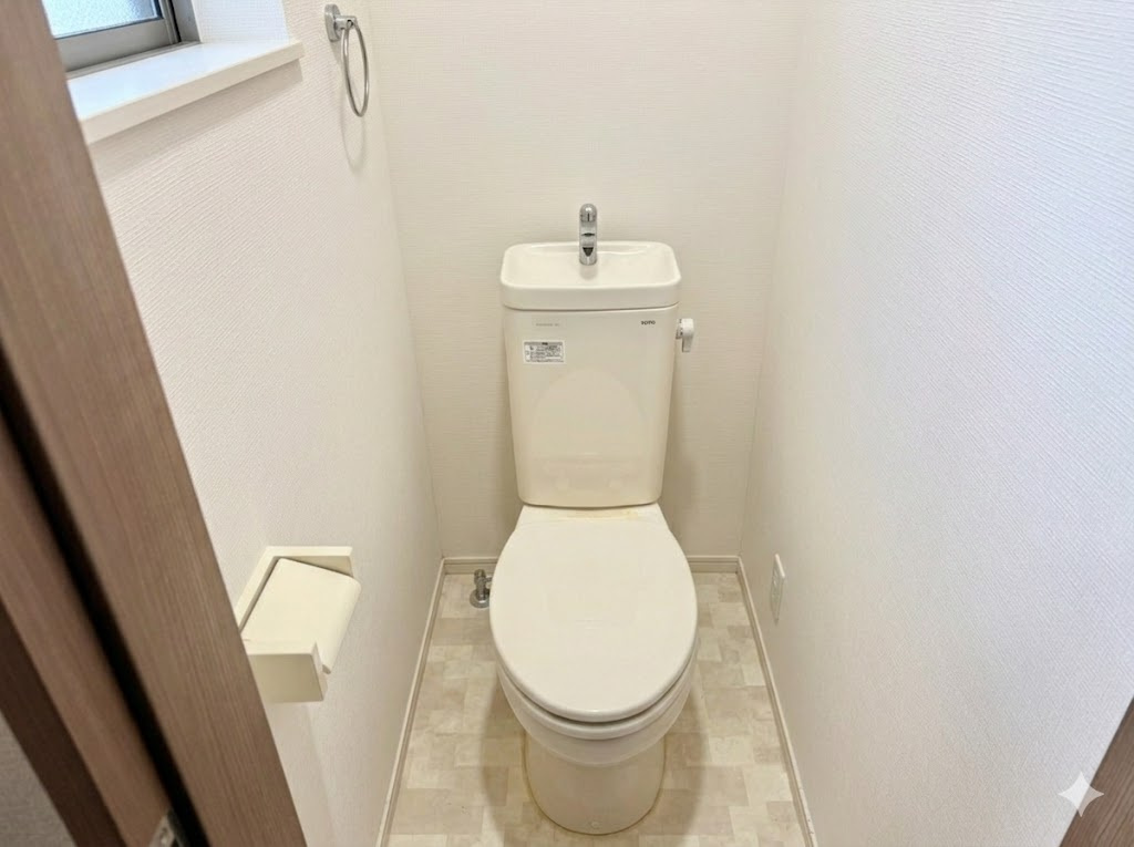 1・2階の2ヶ所にあるので、朝の忙しい時間の順番待ちもなく、深夜の利用にも大変便利です。