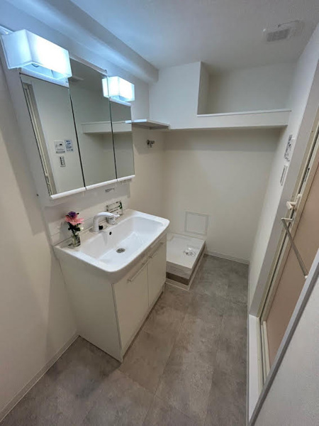 【シャルム小阪弐番館の独立洗面台】