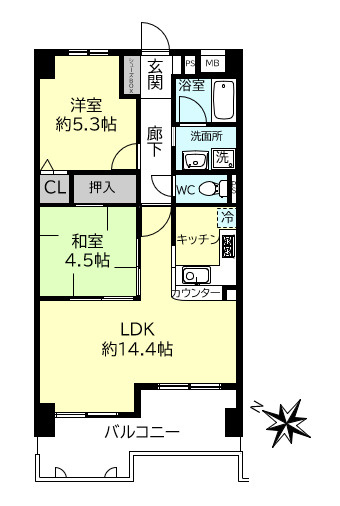 間取り：328000654264