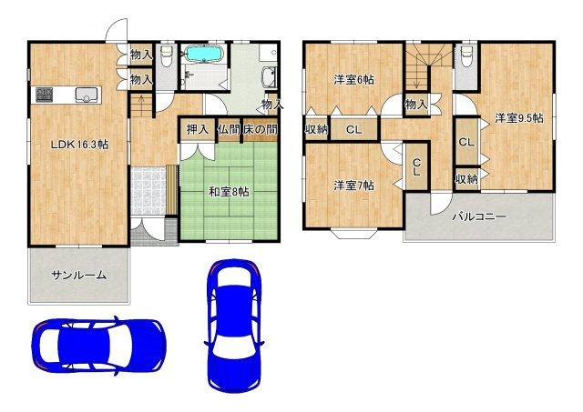 間取り：327001693088