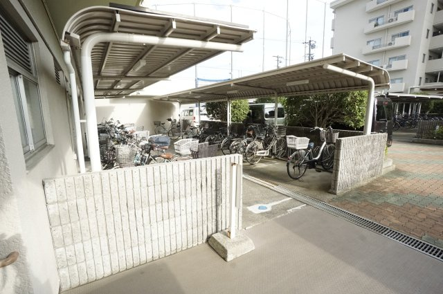 駐輪場です。