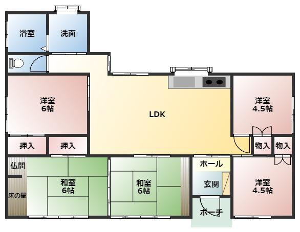 間取り：345000045388