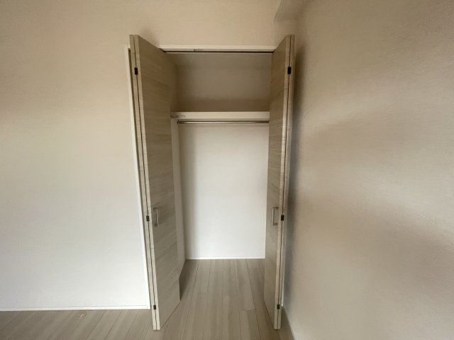 各居室に収納がついており、家族で使い分けしやすくなっています。　