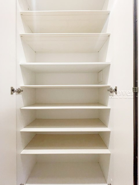 【高田馬場住宅の収納】