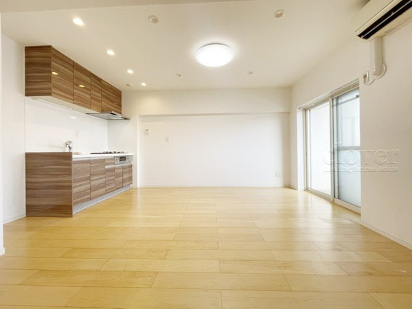 【高田馬場住宅の居間】