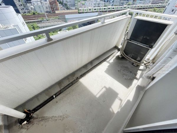 【高田馬場住宅のバルコニー】