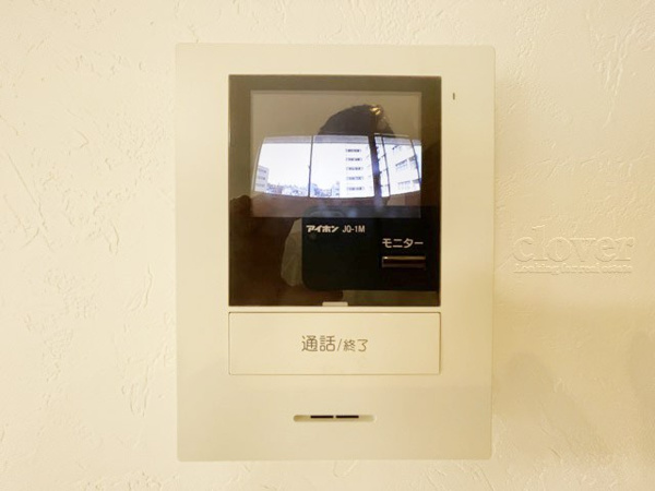 【高田馬場住宅のTVモニター付きインターフォン】