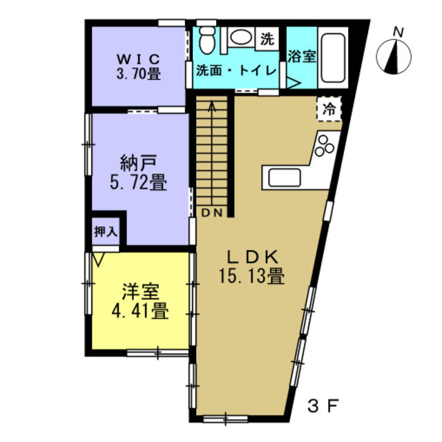 3階間取図（オーナー様利用中）