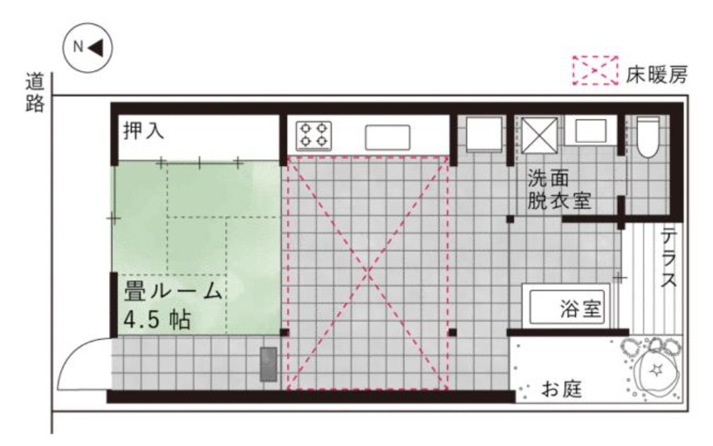 間取り：326000262741