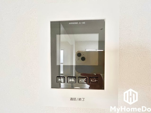顔が見える安心感！TVモニター付インターホンでセキュリティも万全