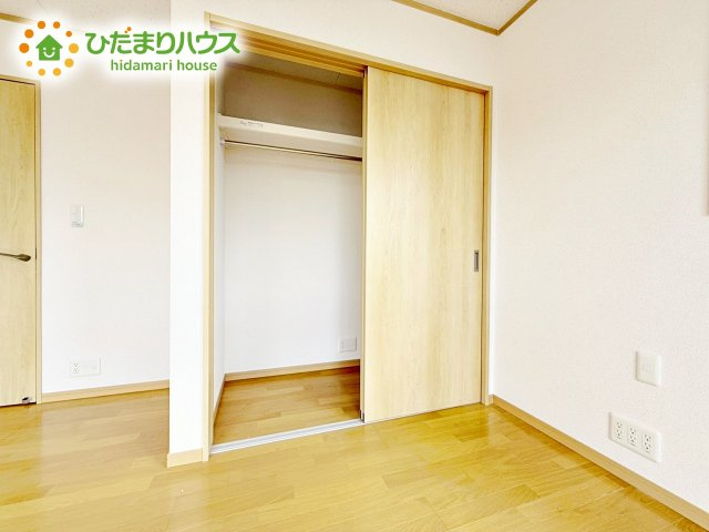 クローゼットタイプの収納は荷物がどこにあるかすぐに見つかります！