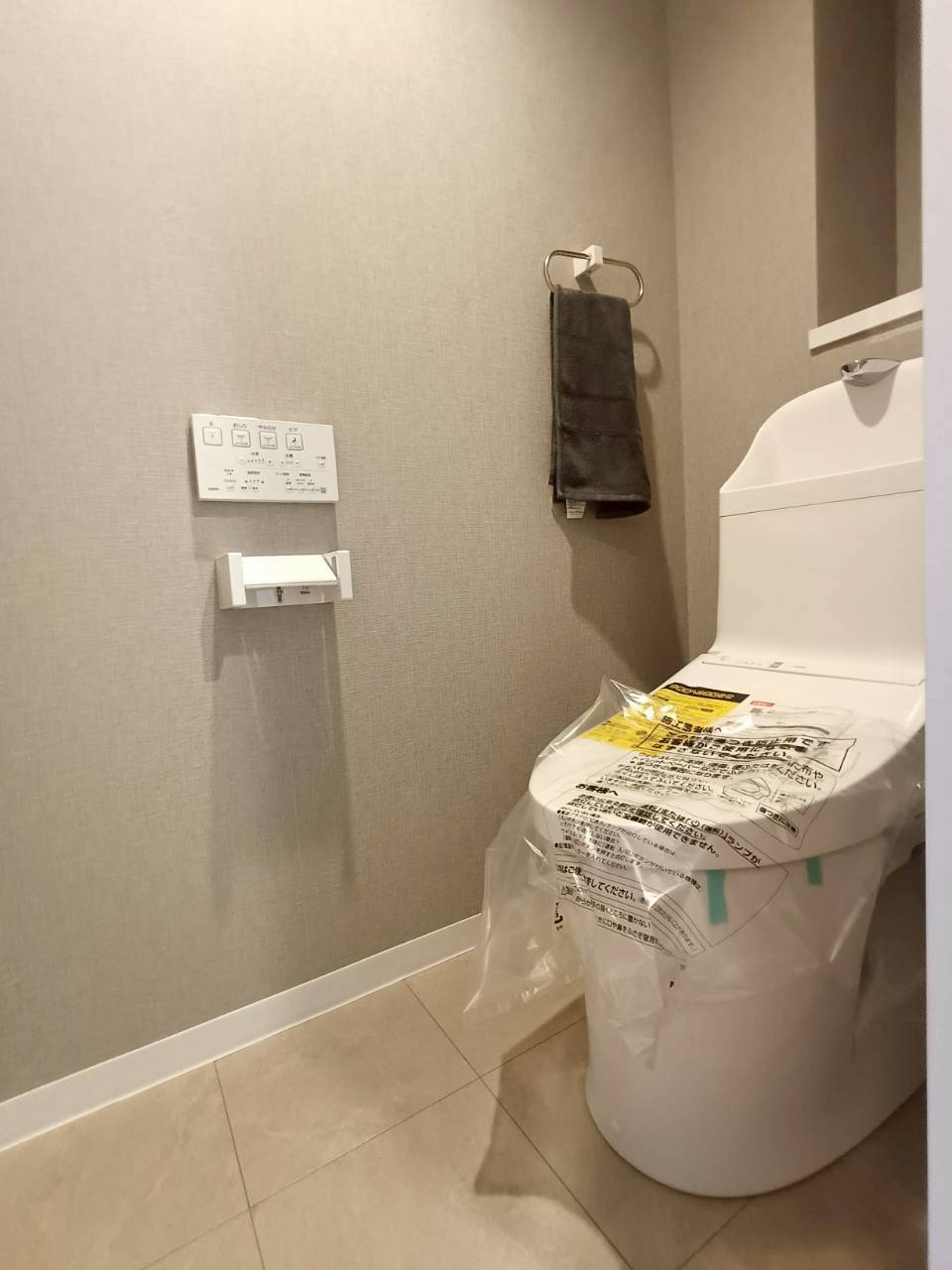 シンプルで使いやすいトイレです