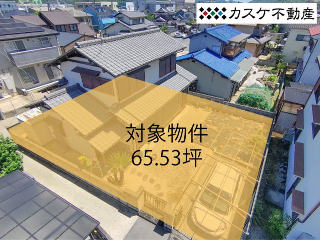 南北に長い長方形の土地なので、日当たりのよいお庭スペースも確保できます
