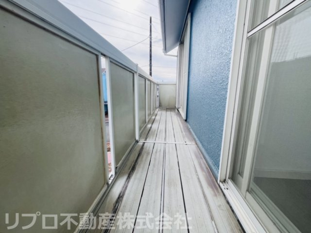 南東向きバルコニーです！