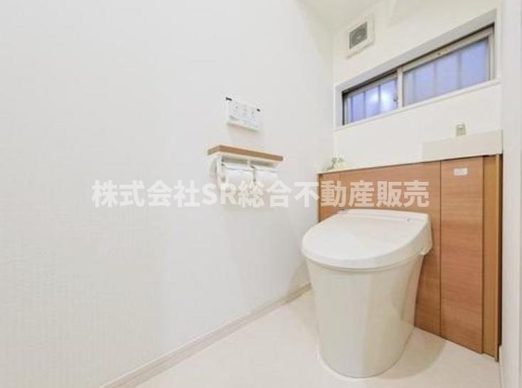 温水洗浄便座もございます♪トイレは2か所に有！
