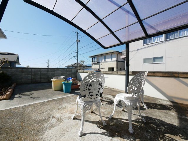 眺めの良いお庭です。