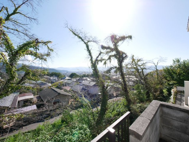 庭からの眺望