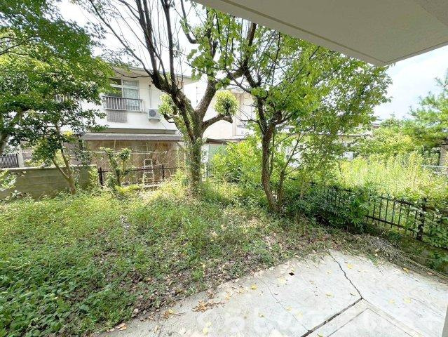 お庭の付いた物件です