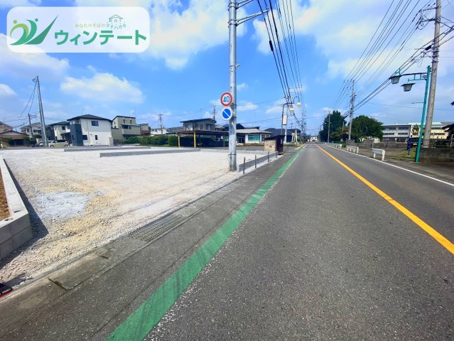 現地写真です。敷地面積201.24？（60.87坪）とゆとりの広さ。日当たりや風通しはぜひ現地でご確認ください。