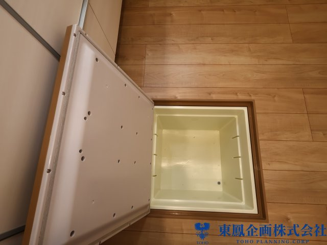 キッチンにある床下収納