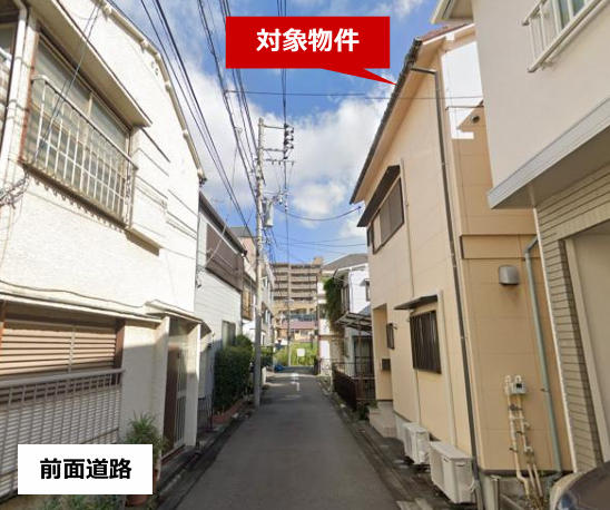 前面道路含む現地写真