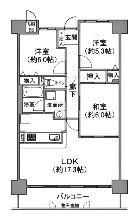 間取り：326000240246