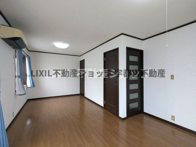 ドアを付ければ2部屋に間仕切り可