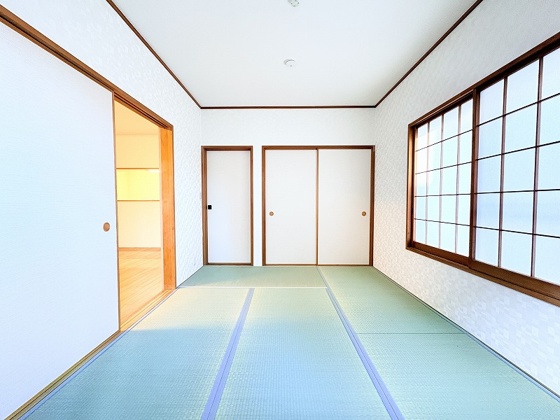 1階6.0帖/横になってくつろいだり、お子様と遊んだり、お客様を迎えたりと様々な場面で活躍する和室。
