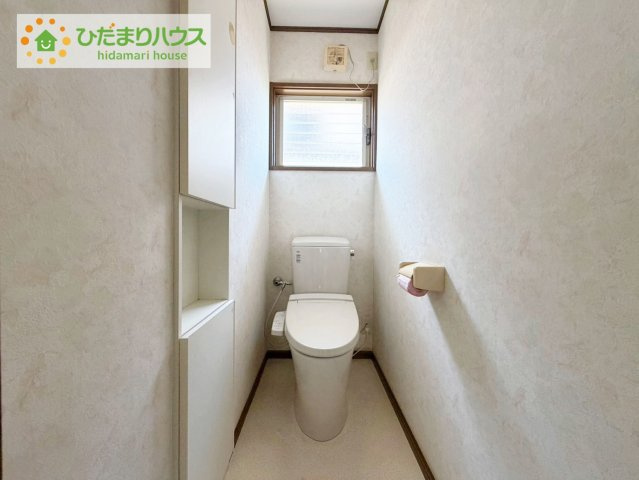 トイレは1F、2F共に完備！取り合いになることがありませんね(^^)/