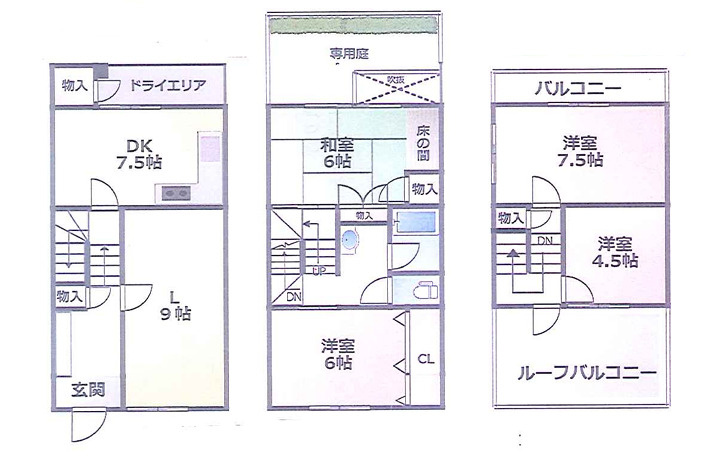 間取り：328000624772
