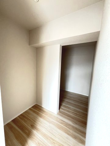 現地写真。ウォークインクローゼットです。