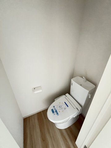 現地写真。2階にもトイレです。