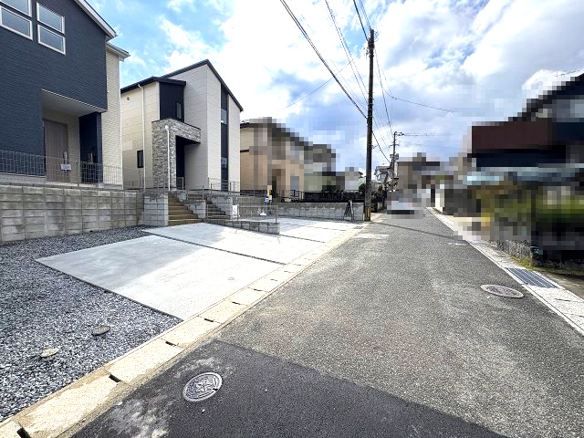 現地写真。前面道路です。