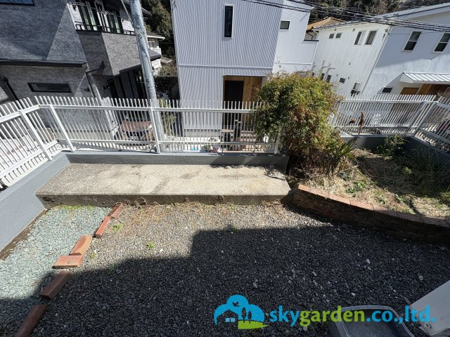 お庭でゆったりと過ごせます