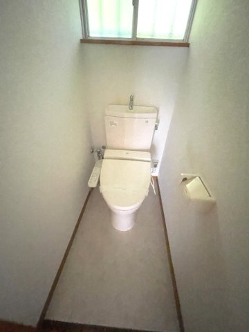 洗浄機能付のトイレです