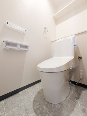 清潔感のあるトイレです