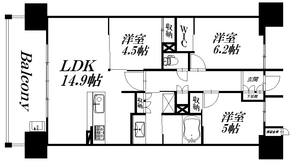間取り：322000563643