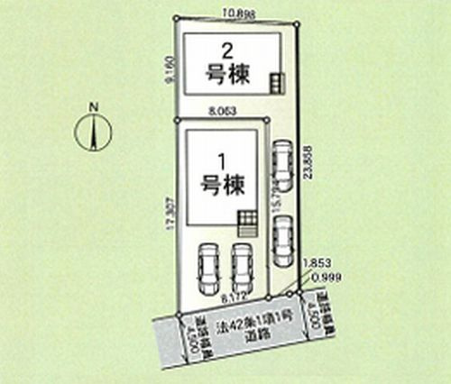 座間市新田宿第9　新築一戸建て　全2棟