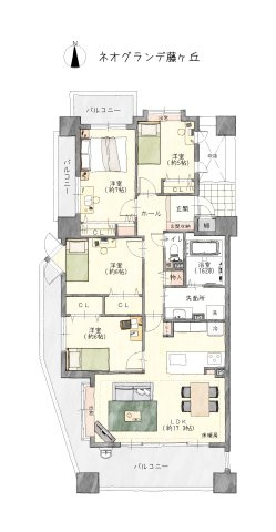間取り：323000497100