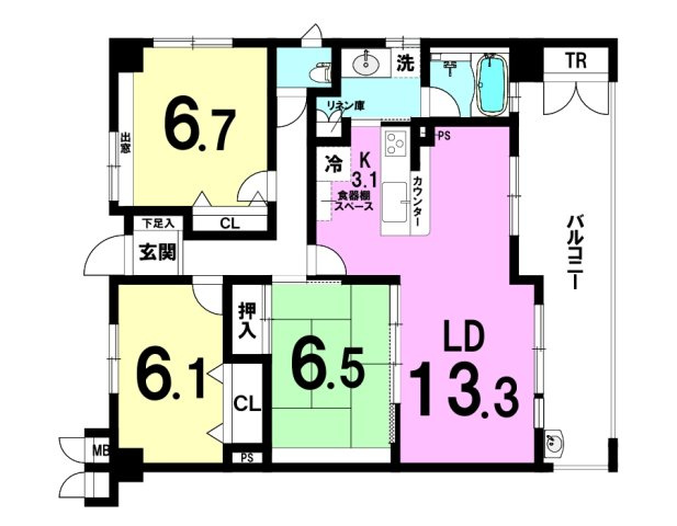 間取り：322000612157
