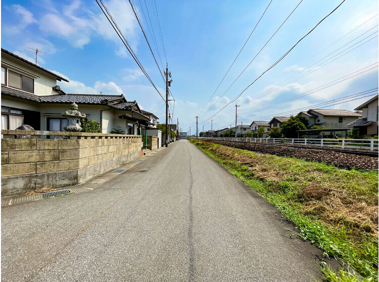 前面道路