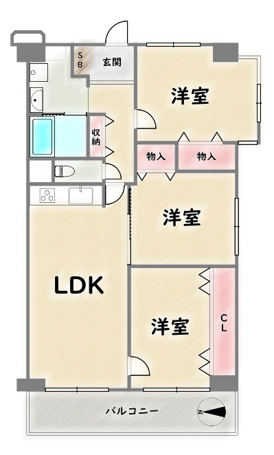 間取り：326000265089