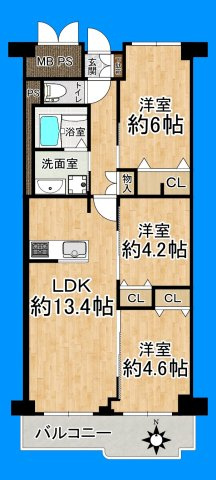 間取り：327002601852