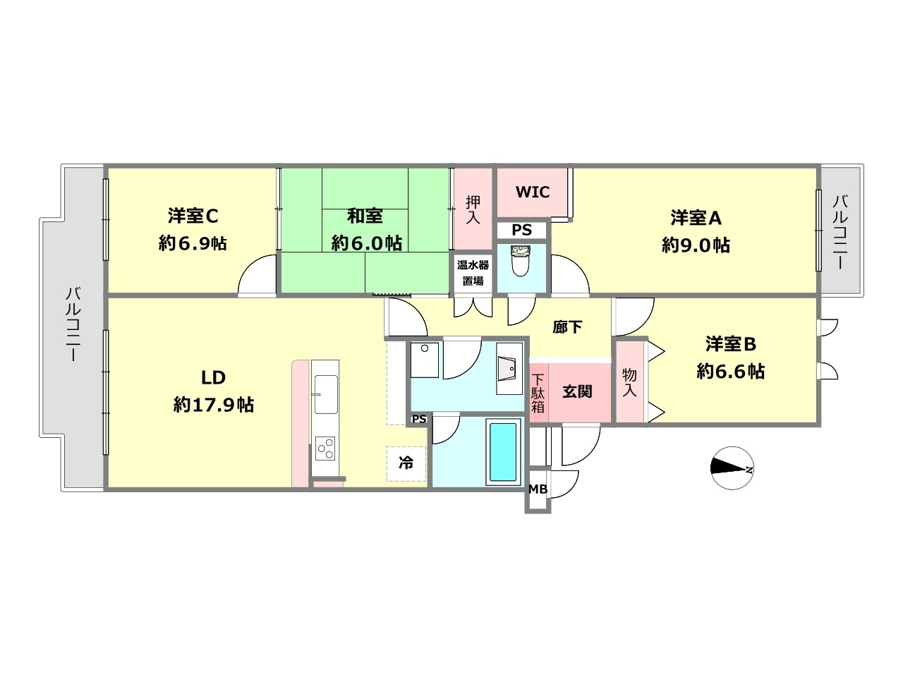 間取り：328000663919