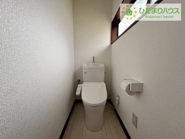 節水できるトイレで、少ないお水でもしっかりと洗浄してくれます！