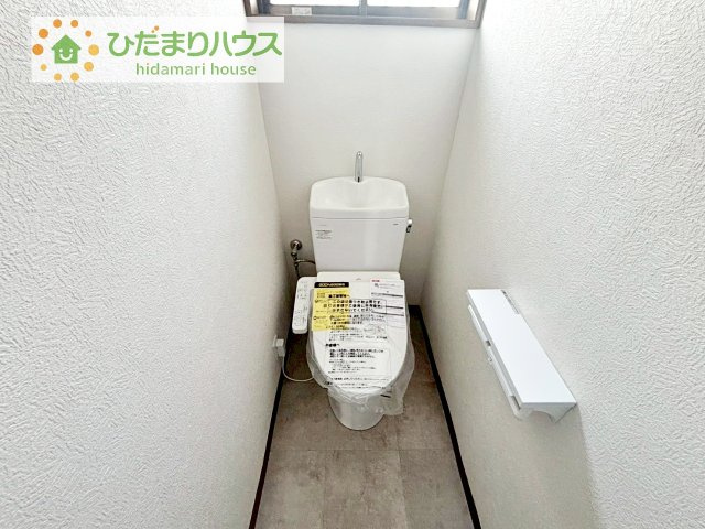トイレは1F、2F共に完備！取り合いになることがありませんね(^^)/