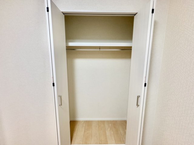約5.0帖洋室にあるクローゼットです。