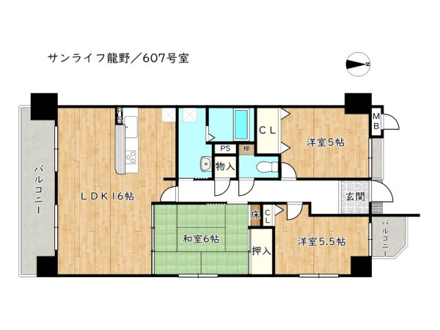 間取り：328000596636