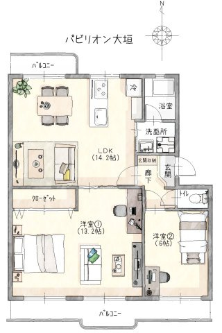 間取り：321000085340